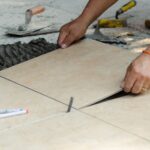 How to tile a floor