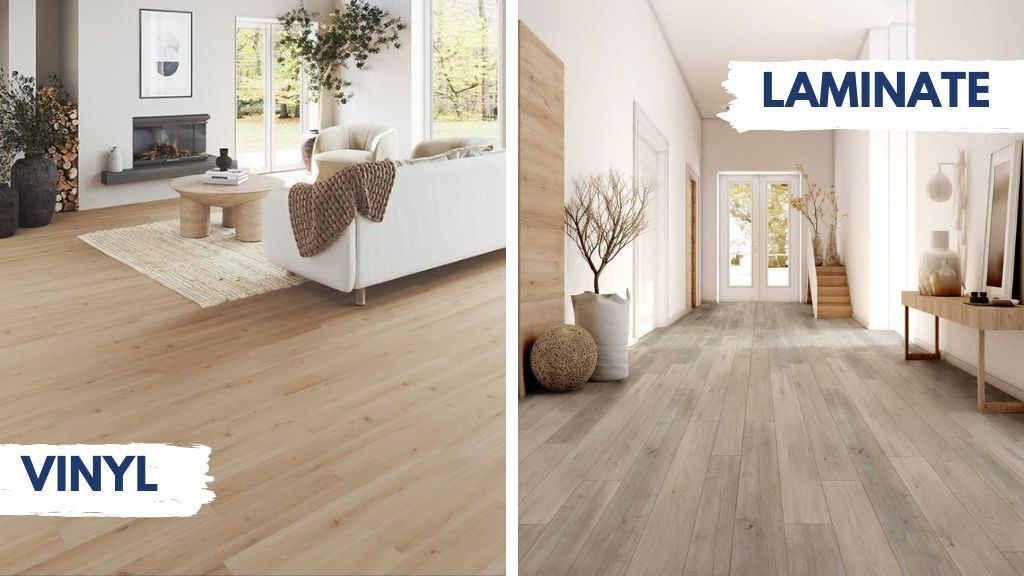 Vinyl vs Laminate flooring 